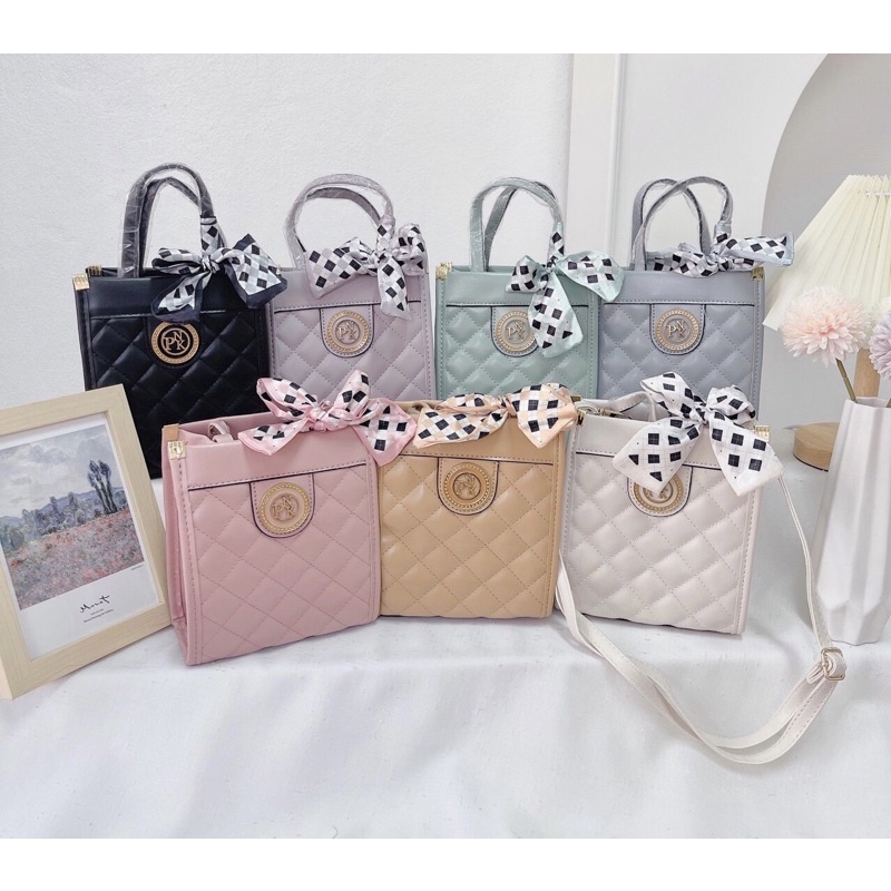 กระเป๋ามินิช้อปปิ้ง ป้ายPNK