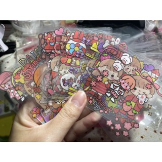 พร้อมส่ง*สติกเกอร์ไดคัทสุ่ทแผ่นละ 1 บาท