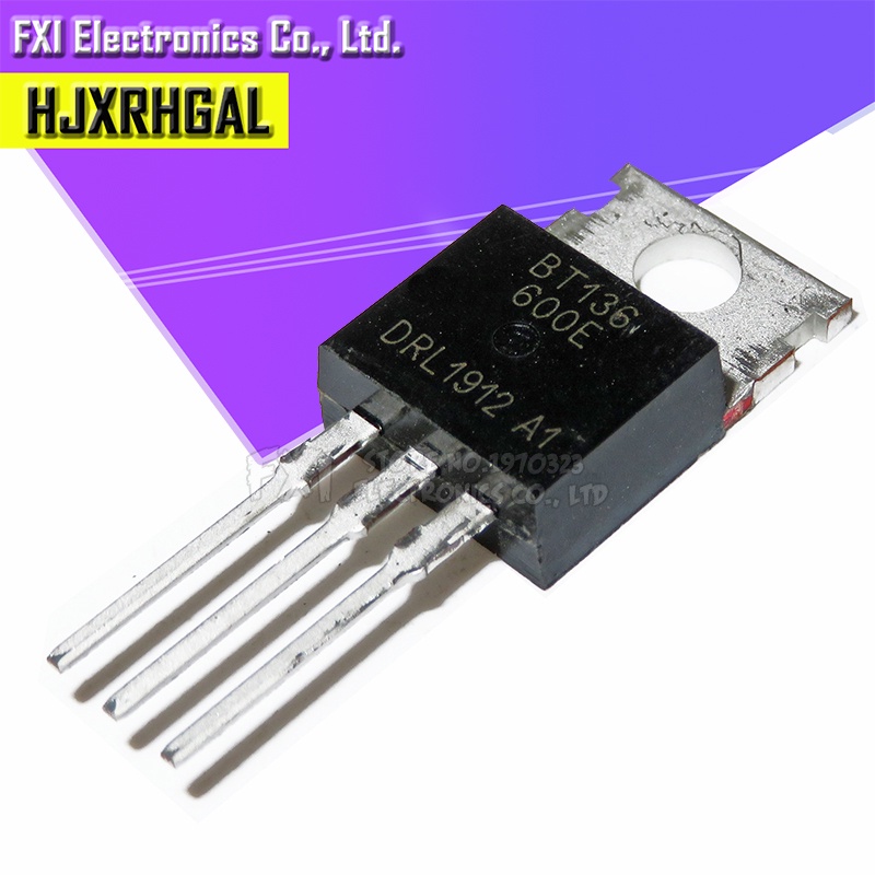 100 ชิ้น BT136-600E BT136-600 TO220 TO-220 BT136 In-Line