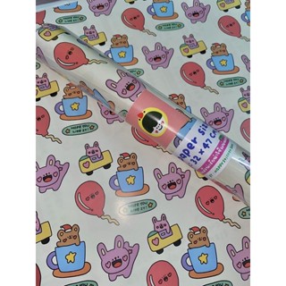 gift paper 💖🧸🖐🏻 by happysticker.bkk