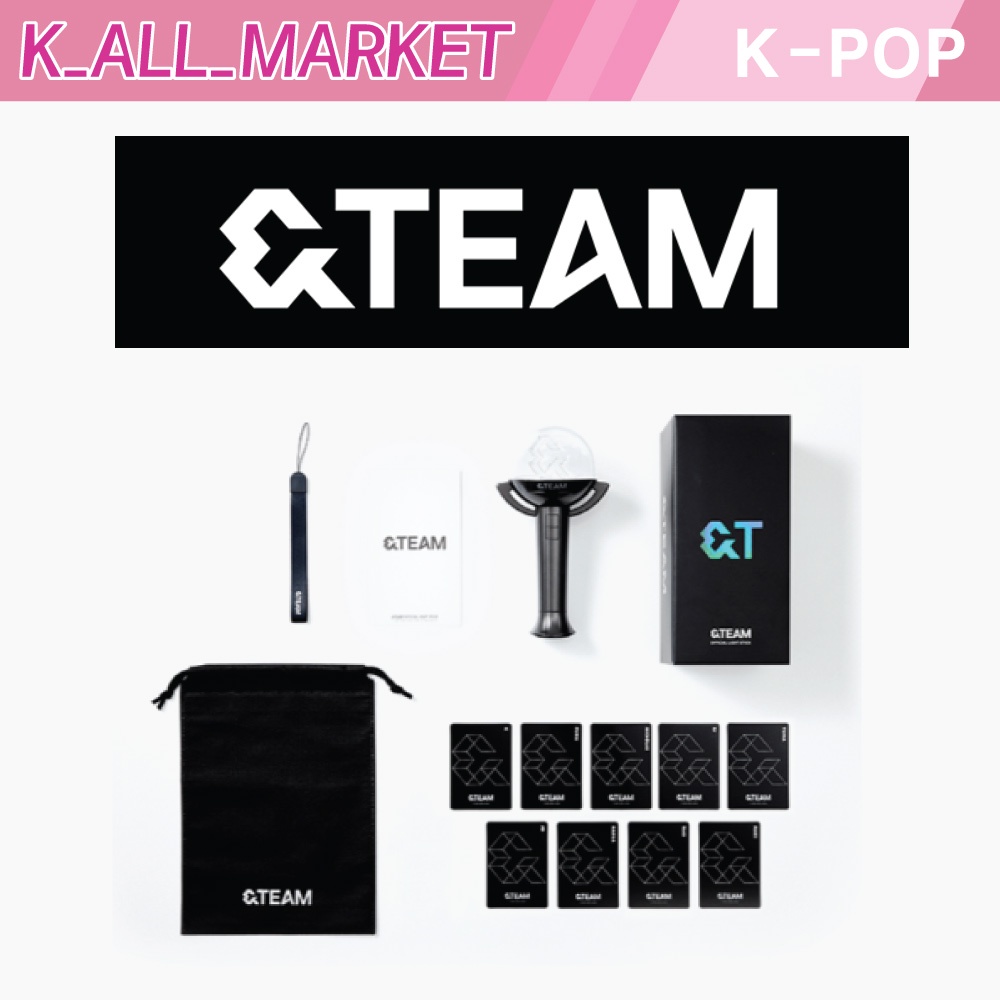 [จัดส่งวันนี้]&TEAM แท่งไฟอย่างเป็นทางการ