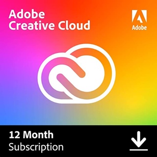 ลิขสิทธิ์แท้ U.S.A. 💯 Adobe Creative Cloud 1 ปี รับฟรีสิทธิ์ดูหนัง รองรับ มือถือ แท็บเล็ต คอมพิวเตอร์