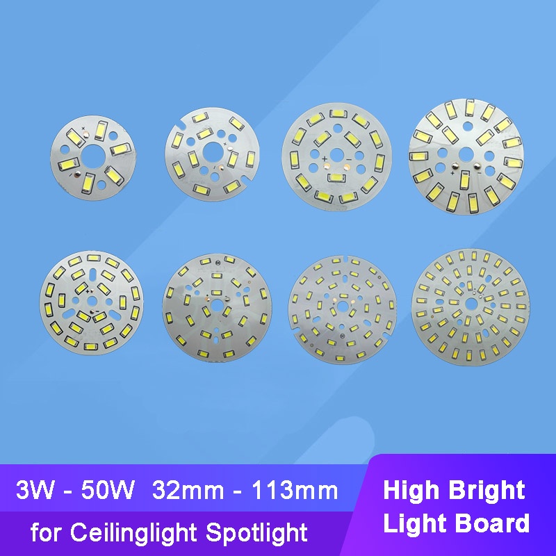 2835 SMD ชิป Led 3W - 50W 32 มม. - 113 มม. 2 ชิ้น