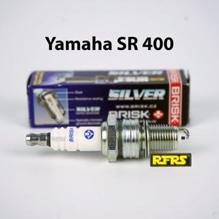 หัวเทียน BRISK PREMIUM RACING แกนเงิน Yamaha SR 400 Spark Plug (SY21RL) รองรับทุกน้ำมัน Made in EU