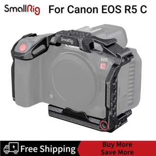 SmallRig R5 C Cage Camera Cage for Canon EOS R5 C with Built-in Quick Release Plate for Arca Stand - 3890