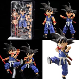 Shfiguarts โมเดลฟิกเกอร์ อนิเมะ Dragon Ball Z Teen Son Goku SHF ของเล่น ของขวัญวันเกิด สําหรับเด็ก