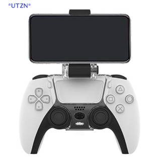 UTZN&gt; PS5 Controller Accessories Mobile Phone Clamp Clip Holder Phone Grip Mount Stand new