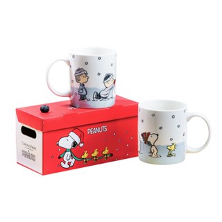 Corningware ชุดแก้ว Snoopy Snow 2 ชิ้น 414ml.