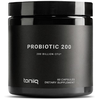 Toniiq Probiotic 200 Billion CFU โพรไบโอติก 200 พันล้านตัว CFU 30 สายพันธุ์ 60 แคปซูล