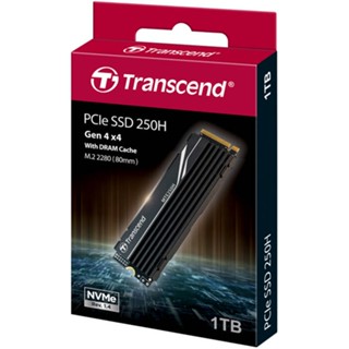 (รองรับ PS5) Transcend MTE250H 1TB-2TB PCIe NVMe M.2 SSD รับประกัน 5 ปี