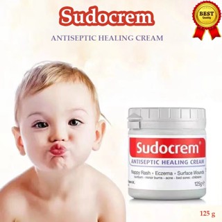 🔥Sudocrem ของแท้ 100% Sudocream ซูโดเครม ซูโดครีม สกินแคร์ครีม ครีมทาก้นเด็ก ครีมทาผื่นผ้าอ้อม และ ผื่นต่างๆ ขนาด 125 g