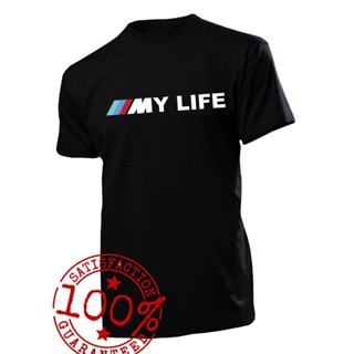 [COD] เสื้อยืดผ้าฝ้าย 100% พิมพ์ลาย Bmw My Life M5 M3 M6 E90 E60 E46 E36 E34 E38 X5 X6 T6316 พลัสไซซ์ ข