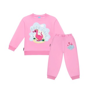 GOOD VIBES SWEAT SET KIDS – PINK (พร้อมส่ง)