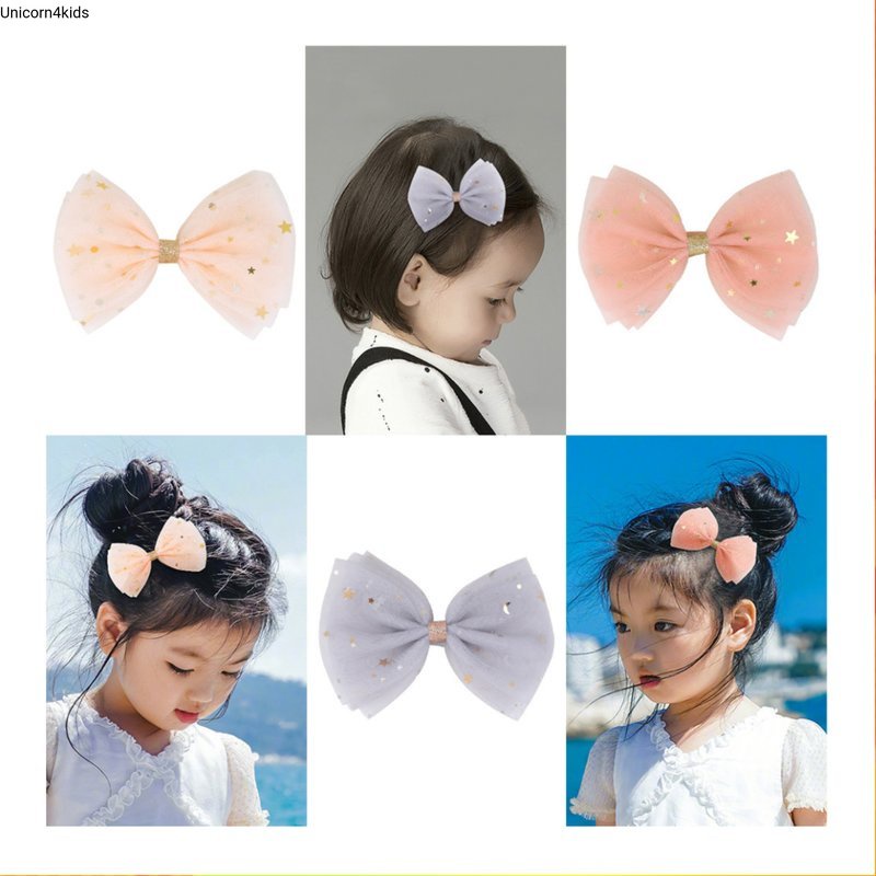 🦄UNICORN4KIDS🦄 กิ๊บโบว์ติดผม สำหรับเด็ก no.w07