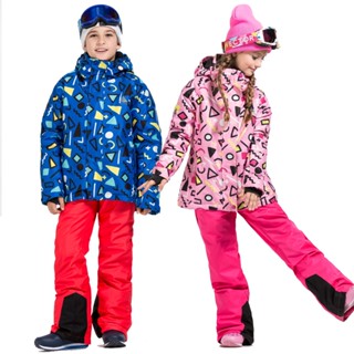 VECTOR childrens ski suit boys and girls jacket snow pants ski suit 34LI