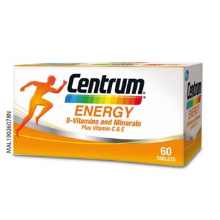 Centrum Energy B-Vitamins &amp; Minerals + Vitamin C &amp; E 60S