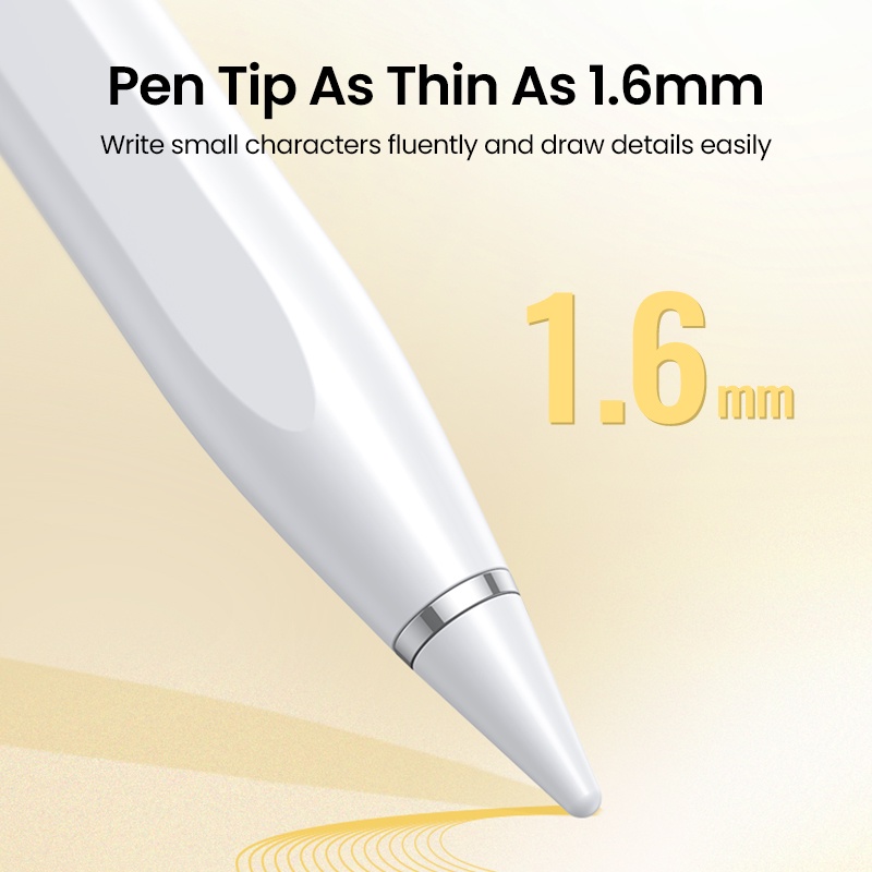 Ugreen ปากกาสไตลัส แม่เหล็กไร้สาย สําหรับ Apple Pencil iPad Pro Air Mini 2022 ราคา ถูกที่สุด ดีลบีเคเค แกลเลอรีภาพที่ 7