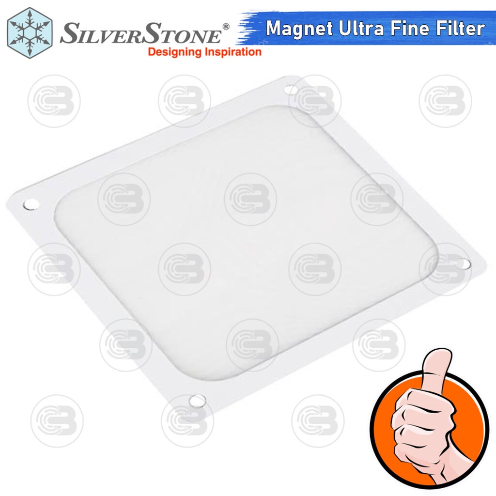 [CoolBlasterThai] SilverStone Ultra Fine Fan Filter 120 mm. Magnet (FF123W)