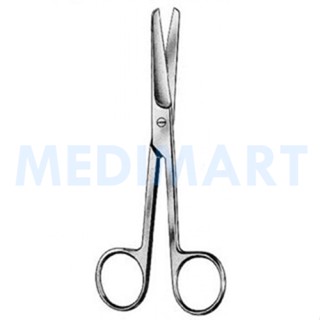 EM-E10-0012,14 กรรไกร Operating Scissor BL/BL มน/มน ตรง 13cm. , 14.5 cm.