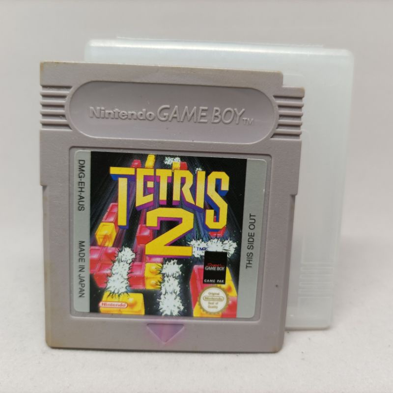 Tetris 2 (GB) | ตลับเปล่าเกมบอยแท้ | Gameboy Original Cartridge | USA | ใช้งานปกติ