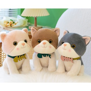 🔥พร้อมส่ง🔥ตุ๊กตาแมวนั่ง ขนาด 23 cm🐱