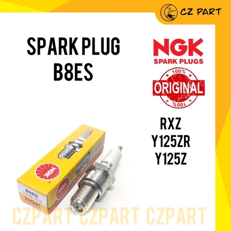 SPARK PLUG NGK B8ES สําหรับ RXZ/Y125ZR/Y125Z