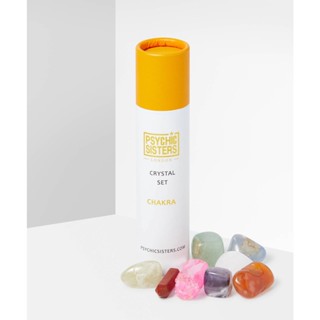 หินมงคล หินนำโชค PSYCHIC SISTERS CHAKRA CRYSTAL SET