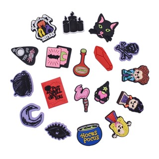 ใหม่ กระดุมติดรองเท้า Croc Jibz Pins ฮาโลวีน DIY