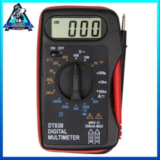 1Pc Dt83B Pocket Digital Multimeter Ac/Dc โอห์มมิเตอร์ไดโอดต้านทานความต่อเนื่อง [F/12]