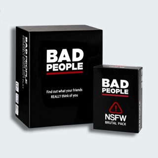 Bad People The Complete Set Basic Game Plus The NSFW Expansion