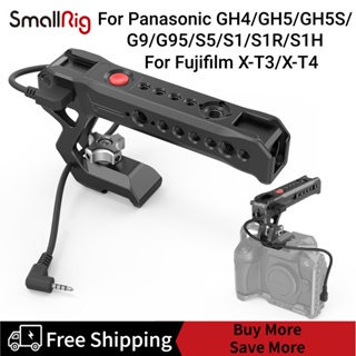 SmallRig NATO Top Handle with Record Start/Stop Remote Trigger for Panasonic and Fujifilm Mirrorless Cameras 2880B