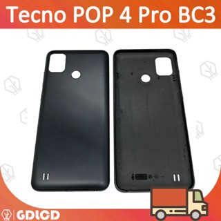 ฝาครอบแบตเตอรี่ด้านหลัง สําหรับซ่อมแซม Tecno POP 4 Pro BC3