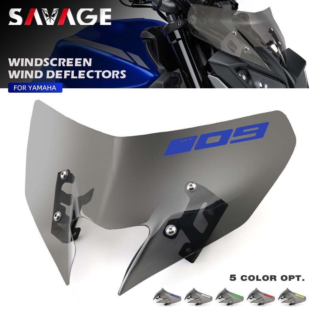 กระจกหน้ารถจักรยานยนต์ สําหรับ YAMAHA MT-09/SP FZ-09 2017-2020 18 19 MT-09SP MT09 FZ09 MT FZ 09