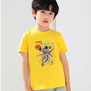 **ปลีก-ส่ง** K-2313-SHORT  /7สี/ เสื้อยืดแขนสั้นเด็กลายการ์ตูนน่ารัก ผ้านุ่มใส่สบาย ลายเยอะ สีครบ ไซส์ครบ