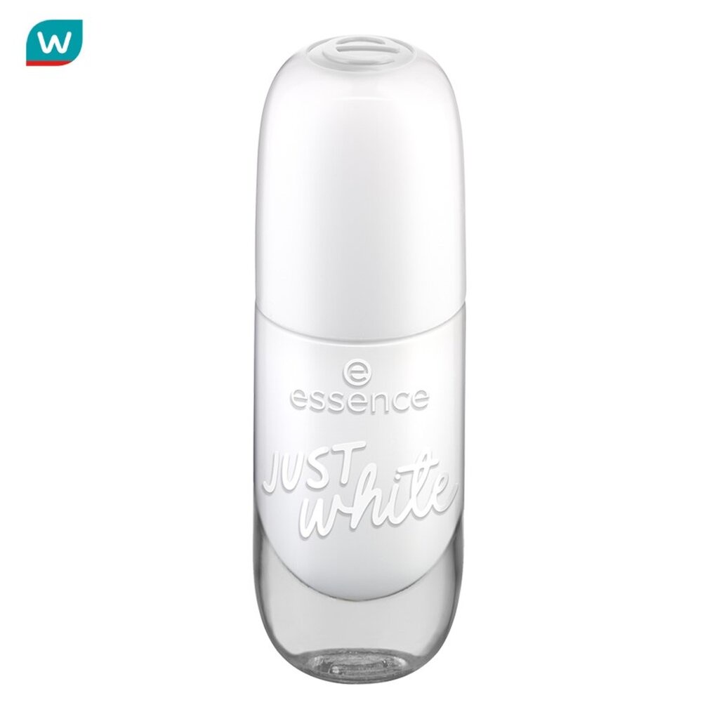 Essence เอสเซนส์ น้ำยาทาเล็บ เจล เนล คัลเลอร์ 8มล. 33 จัส ไวท์