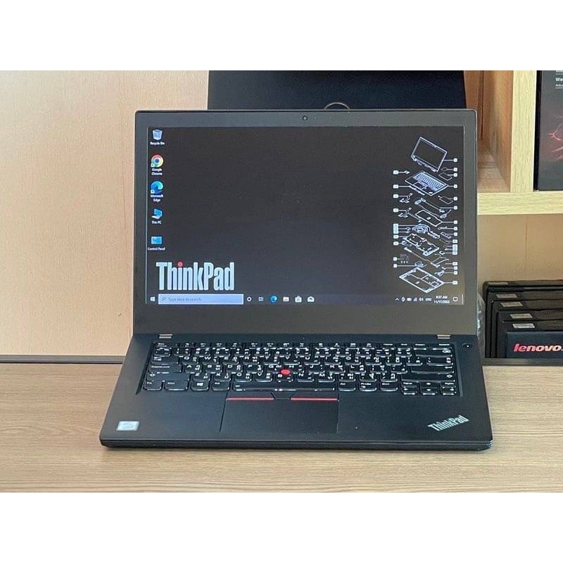 Thinkpad T470 5-7200U SSD512GB RAM 8GB FHD Win 10 Pro คีย์บอร์ดเรืองแสง ปุ่มเม้าส์แพดใช้ไม่ได้