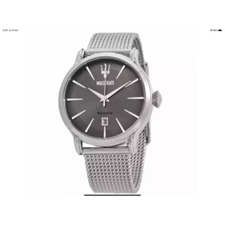 นาฬิกา MASERATI MENS R8853118002 EPOCA QUARTZ พร้อมกล่อง (ใหม่)