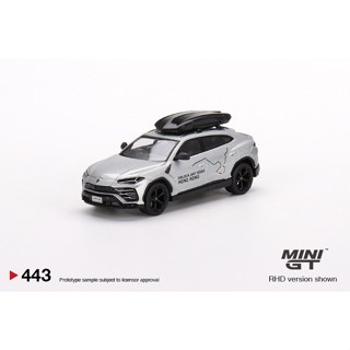 MINI GT 1/64 No.443 Lamborghini Urus "UNLOCK ANY ROAD HONG KONG" - HK Exclusive LHD MGT00443-R