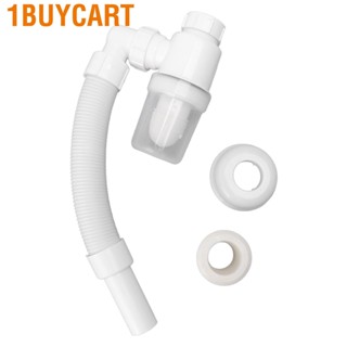 1buycart Basin Drain Pipe 90 Degree Wash Sink Drainer Hose Anti Odor