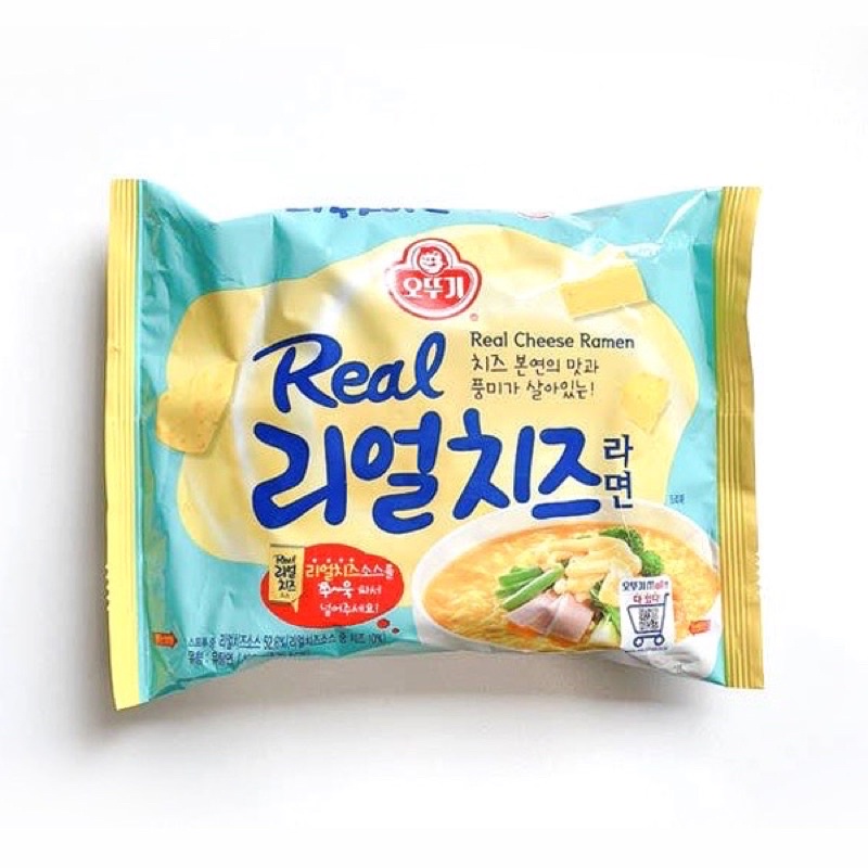 !!️สินค้าจะหมดอายุในวันที่ 03/05/2023!! ottogi real cheese ramen โอโตกิเรียลชีส รายอน 135g