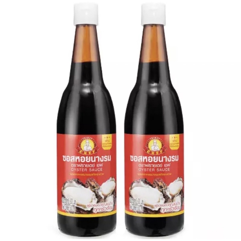 ซอสหอยนางรมตราฟรายเดย์เชฟ 600ml2ขวด/แพ็ค