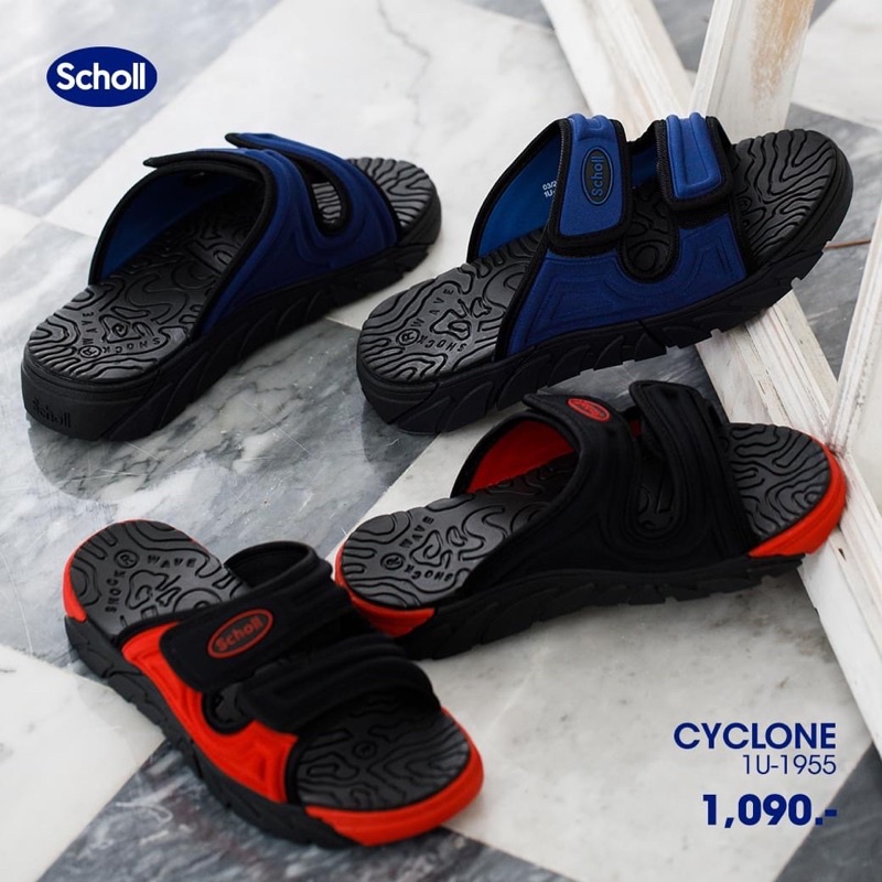 🔥🔥 รองเท้าแตะ สกอลล์ รุ่น ไซโคลน จากบริษัท สินค้าแท้ 100% - Scholl Cyclone Model