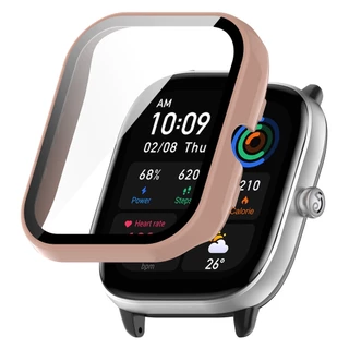 เคส Amazfit GTS 4 mini ฟิล์มกระจกนิรภัย PC สวยงามมีหลากหลายสี