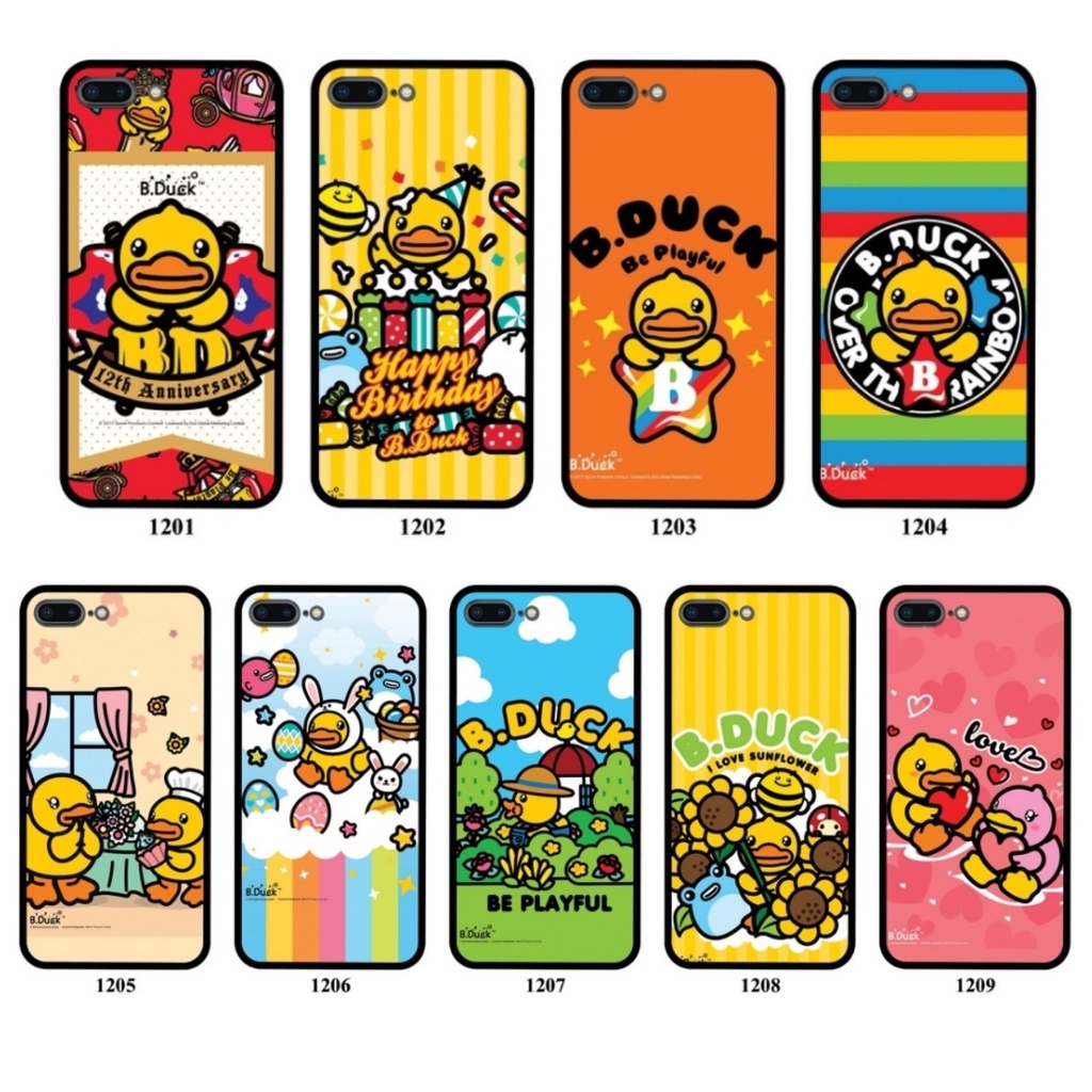 Realme C1 C2 C3 C11 C12 C17 C20 C21 C21Y C25 C33 C35 F17 Pro Narzo 30A XT Case เป็ด B.duck