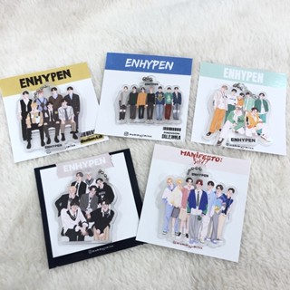 Acrylic Keychain พวงกุญแจ Enhypen dimension dilemma manifesto school ssgt japan เอ็นไฮเพน เอนไฮเพน by mommyjiminn