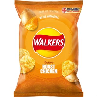 Roast Chicken Crisps Walkers 32.5 G.