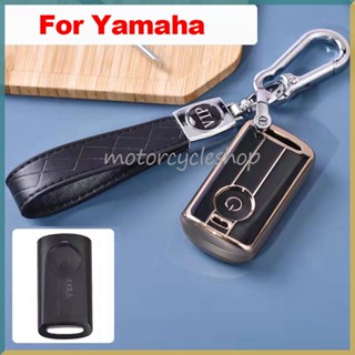 เคสกุญแจรถจักรยานยนต์ TPU สําหรับ YAMAHA XMAX300 2021 2022 NVX155 NMAX Xmax QBIX JAUNS Xmax 125 250 300 309 Tricity NMAX 125