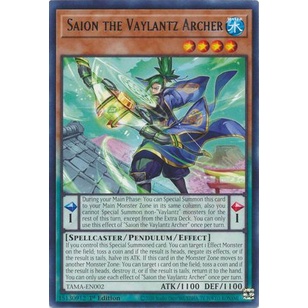 การ์ด Yugioh - TCG - สายon the Vaylantz Archer / TAMA-EN002