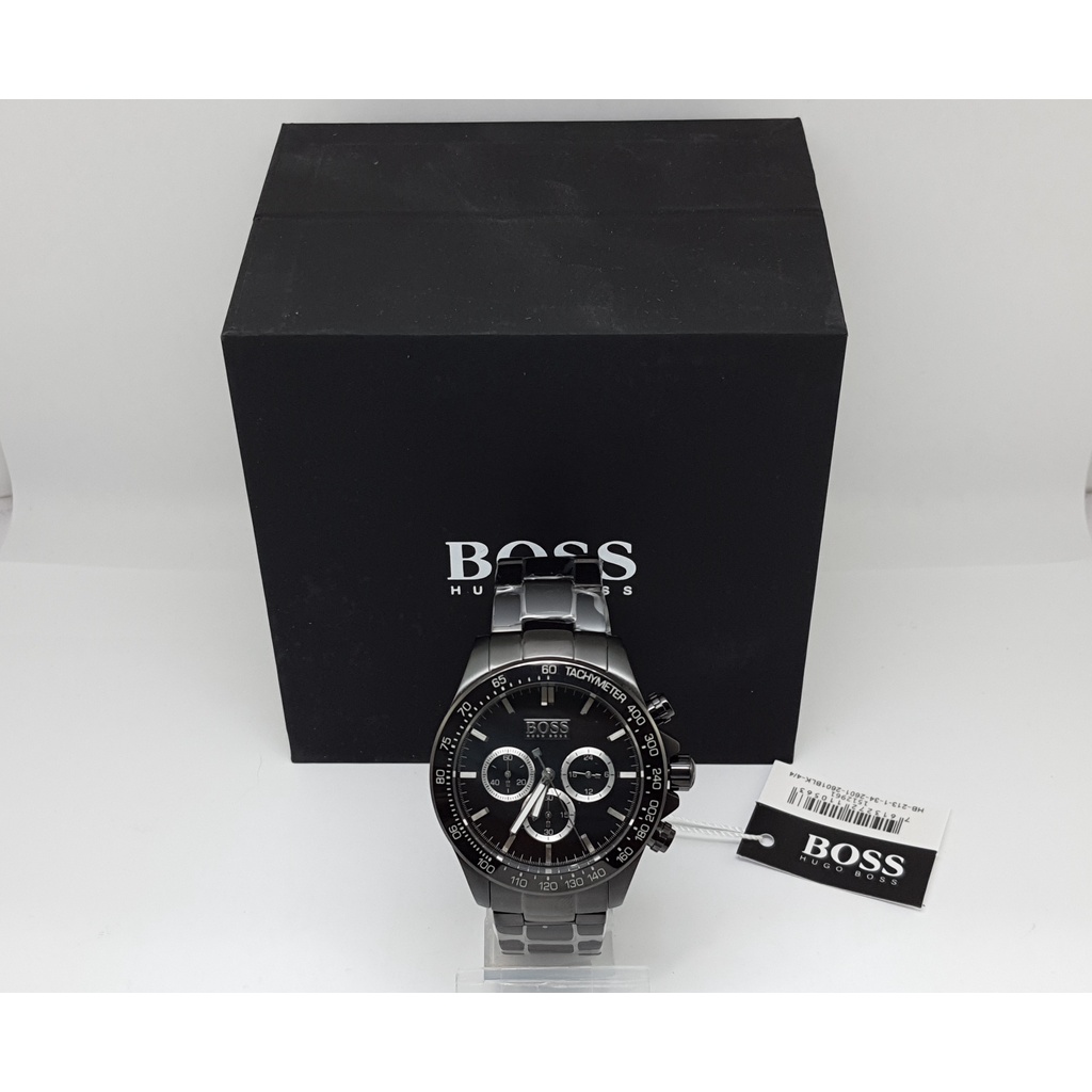 นาฬิกา HUGO BOSS MEN'S HB1512961 QUARTZ CHRONOGRAPH พร้อมกล่อง (ใหม่)