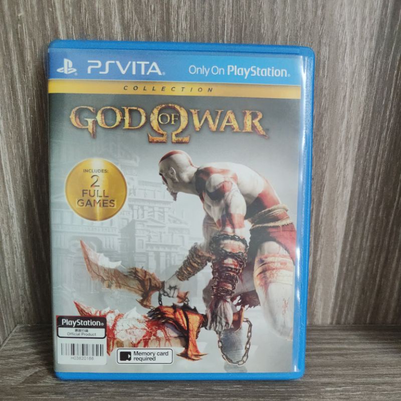 PS Vita God of war มือสอง สวยงาม เสียงและซับเป็นภาษาอังกฤษ ผ่อนได้